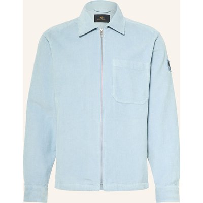 Belstaff Cord-Overjacket Valve blau