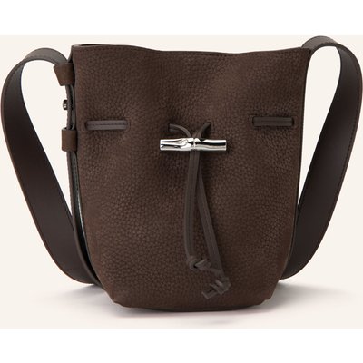 Longchamp Beuteltasche Le Roseau Small braun