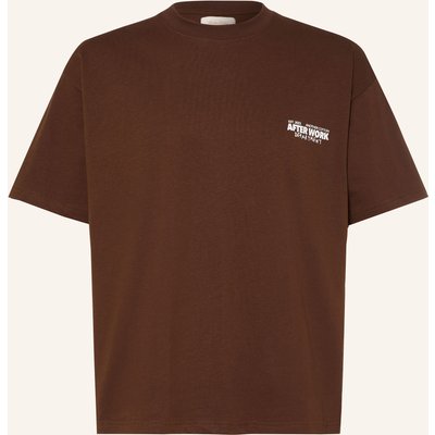 Another Cotton Lab T-Shirt Afterwork braun