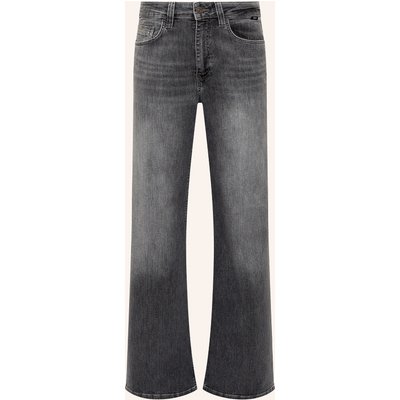 Mavi Wide Leg Jeans Malibu grau