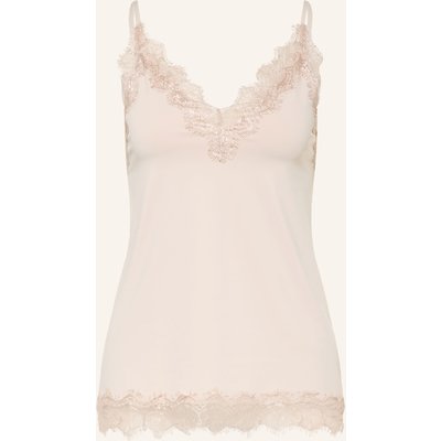 Rosemunde Top Bridget Mit Spitze weiss