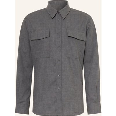 Ami Paris Hemd Comfort Fit grau