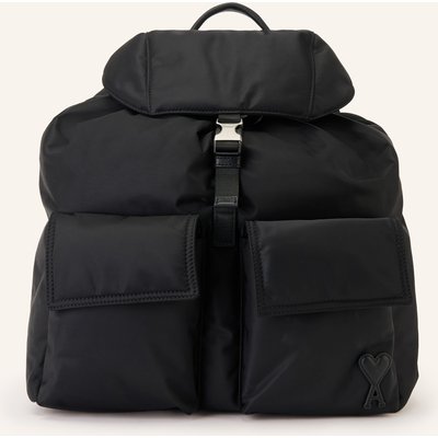 Ami Paris Rucksack schwarz