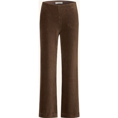 Yerse Cordhose Dobras braun