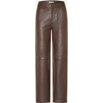 Yerse Lederhose Bimba braun