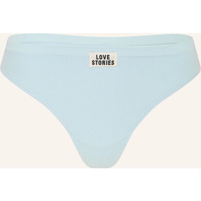Love Stories String Lima blau