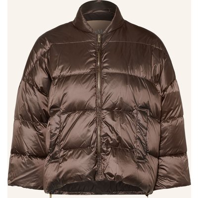 Max Mara The Cube Daunenjacke Meringa Mit 3/4-Arm braun