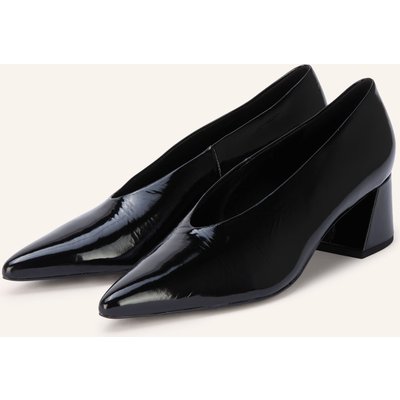 Högl Lack-Pumps schwarz