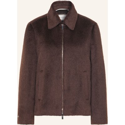 Peserico Kunstfell-Jacke Mit Alpaka braun