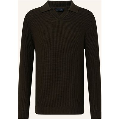 Joop! Strick-Poloshirt Xennder braun