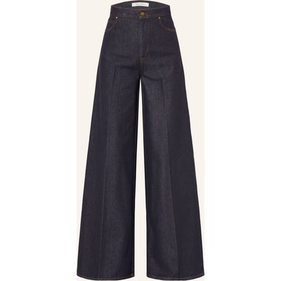 Max Mara Wide Leg Jeans Quatto blau