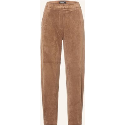 Cambio Hose Odelia In Lederoptik beige