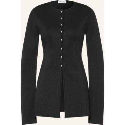 Malina Strickjacke Azra Mit Glitzergarn schwarz