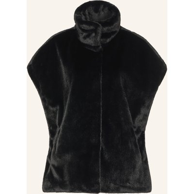 Joseph Ribkoff Kunstfell-Weste schwarz
