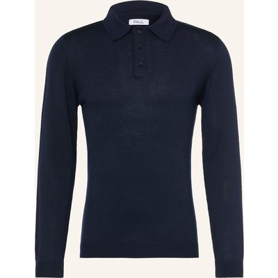Paul Strick-Poloshirt blau