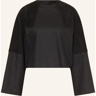 Max Mara Blusenshirt Safa grau