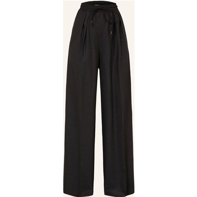 Max Mara Marlenehose Vetrino Aus Flanell grau