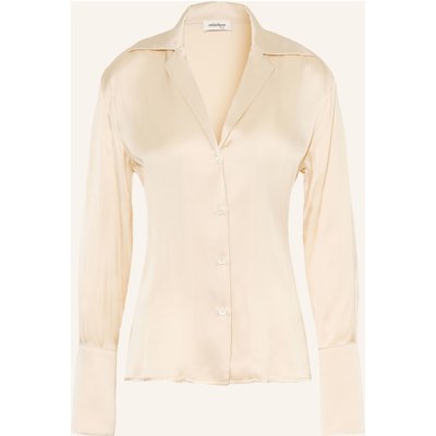 Ottod'ame Satinbluse beige