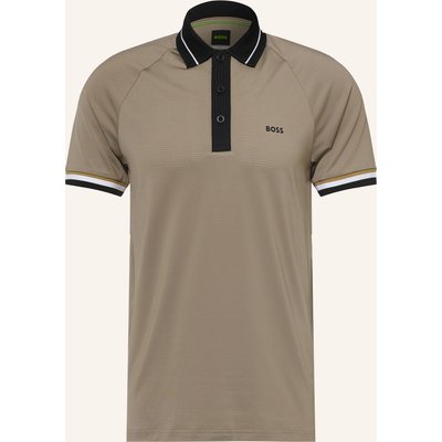 Boss Funktions-Poloshirt Toc Court Slim Fit beige