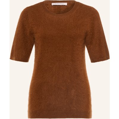 Purschoen Strickshirt Pisa Aus Cashmere braun