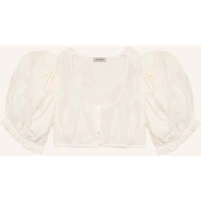 Cocovero Dirndlbluse Sin Mit Rüschen weiss