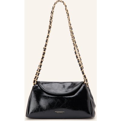 Seidenfelt Handtasche Loimaa schwarz