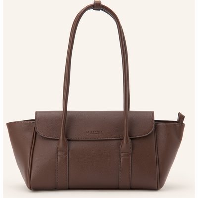 Seidenfelt Schultertasche Nelma braun