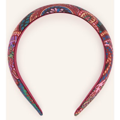 Etro Haarreif Mit Seide rot