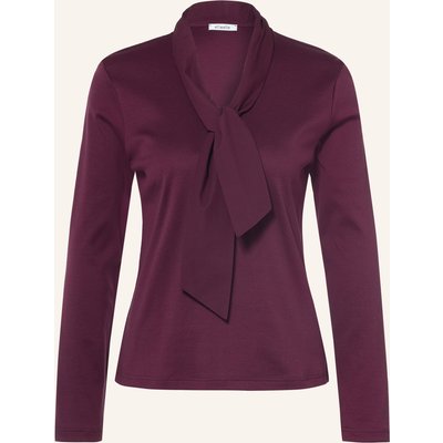 Efixelle Schluppenbluse rot