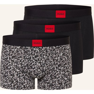 Hugo 3er-Pack Boxershorts Galaxy grau