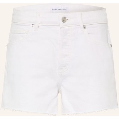 Good American Jeansshorts Vintage weiss
