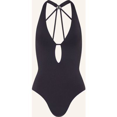 Jets Australia Badeanzug Smooth schwarz