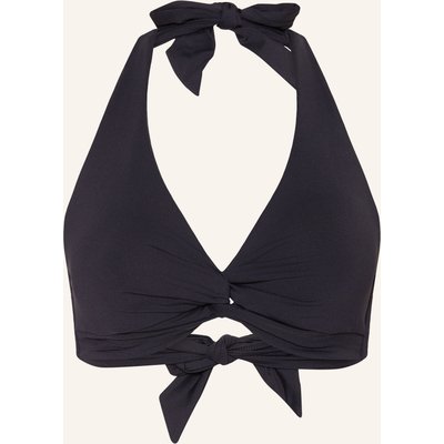 Jets Australia Neckholder-Bikini-Top Smooth schwarz