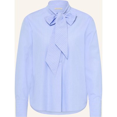 Lilienfels Schluppenbluse blau