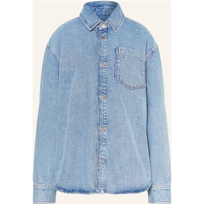 Ami Paris Jeans-Overshirt blau