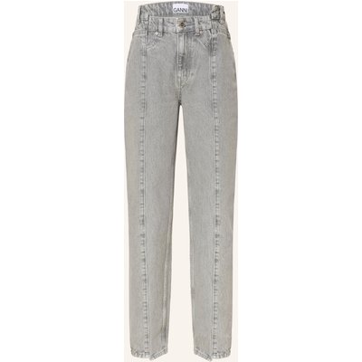 Ganni Straight Jeans grau