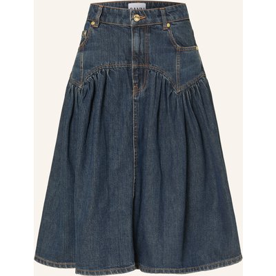 Ganni Jeansrock blau