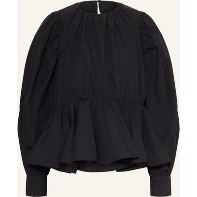 Ganni Blusenshirt schwarz