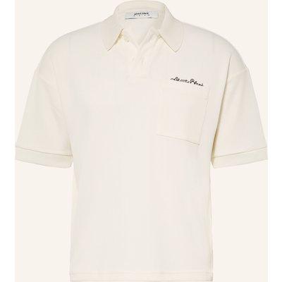 About:Blank Piqué-Poloshirt weiss