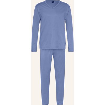 Calida Schlafanzug Relax Choice blau