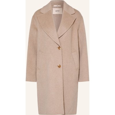 Anfiny Wollmantel Diana beige