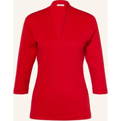 Zaída Shirt Mit Kelchkragen rot