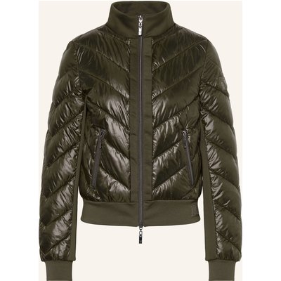 Monari Steppjacke Mit Schmucksteinen gruen