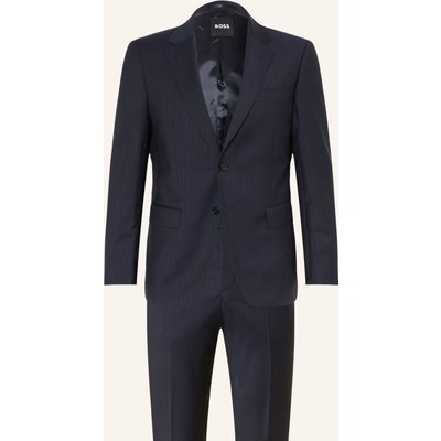 Boss Anzug Huge Slim Fit blau