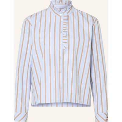 Smith & Soul Blusenshirt Mit Rüschen blau