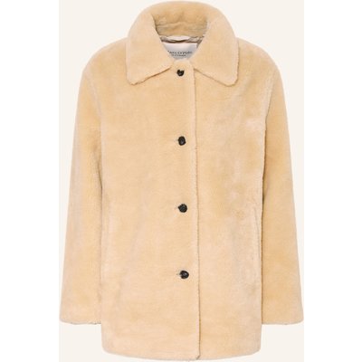 Marc O'polo Kunstfell-Jacke beige
