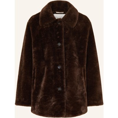 Marc O'polo Kunstfell-Jacke braun