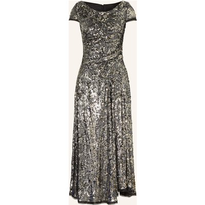 Talbot Runhof Cocktailkleid Mit Pailletten silber