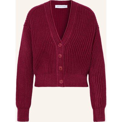 Iris Von Arnim Strickjacke Palora Aus Cashmere rot