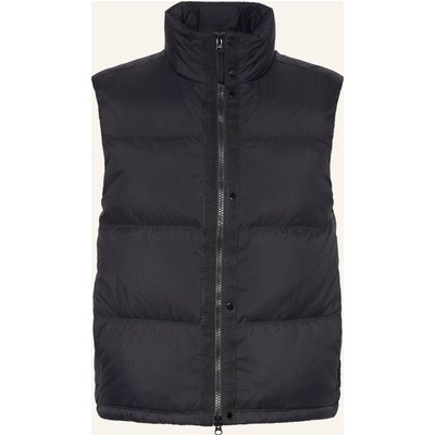 Stone Island Daunenweste schwarz